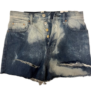 - PacSun size 25 distressed shorts
